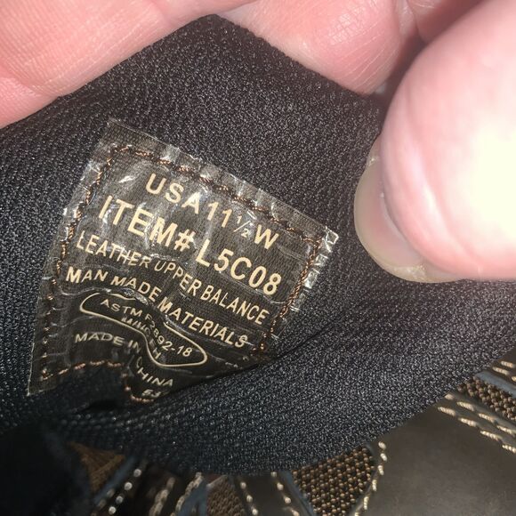 Lincoln Outfitters Mens Leather Boots Size 11.5‎ Waterproof - Picture 6 of 6